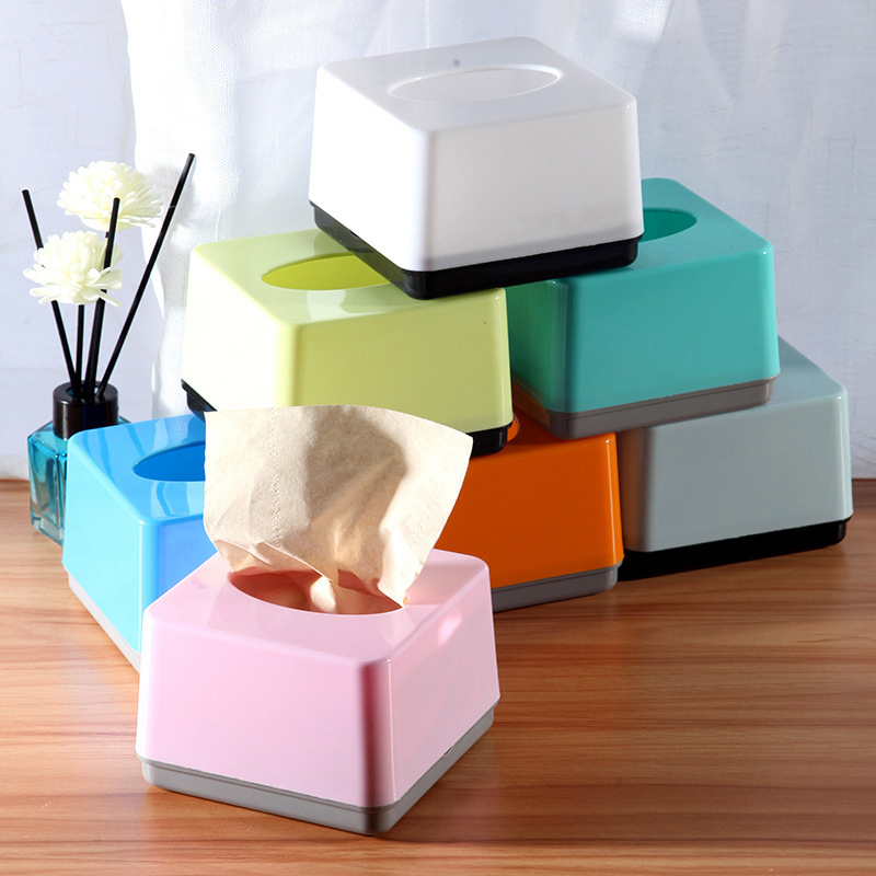 Commercial Printing & Packaging Pvt Ltd - 상업용 사각 플라스틱 티슈 박스 가정용