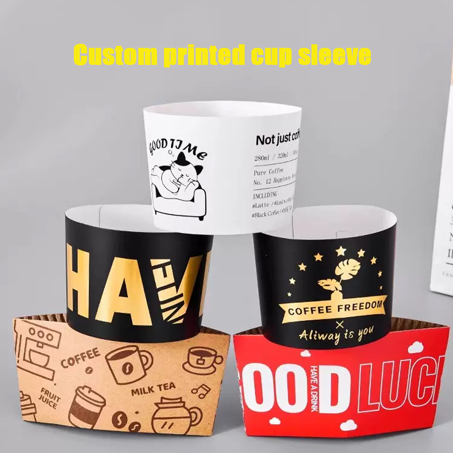 Company Profile Printing - 맞춤형 프린트 컵 슬리브, 차가운 음료,