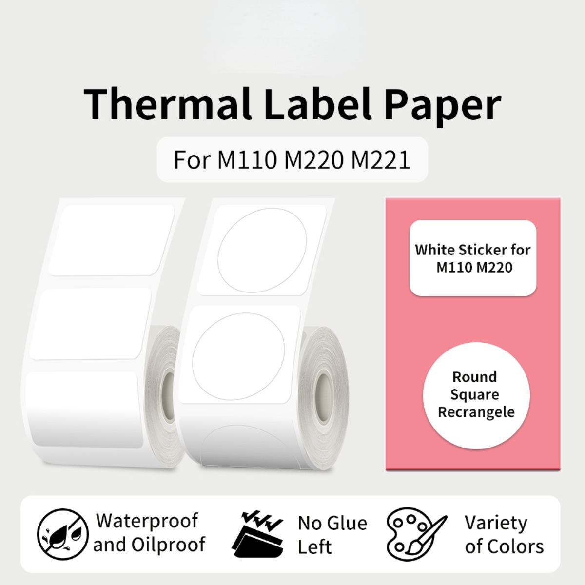 Commercial Label Printing Machine - 감열지 라벨 메이커 용지 M110 중소기업용