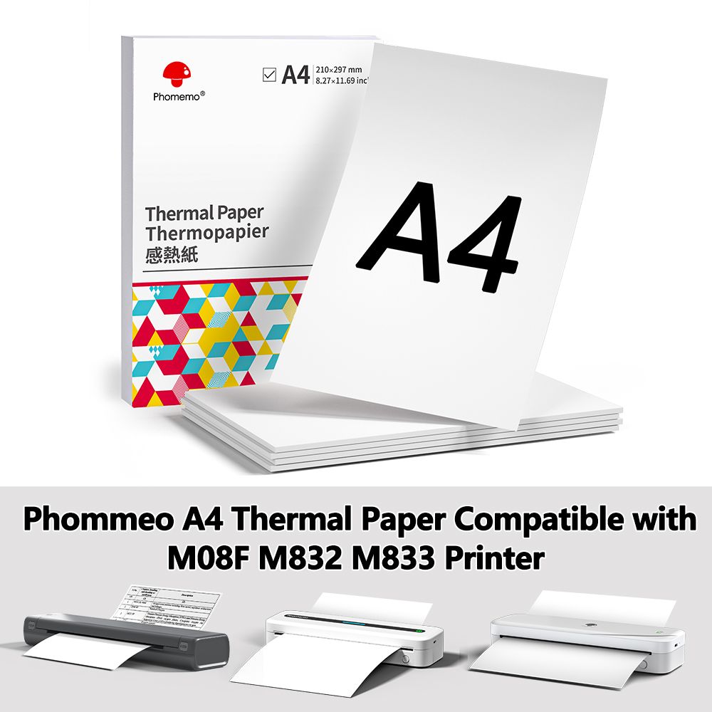 Phomemo 열전사 용지 A4 프린터 용지, 빠른 건 - Commercial Label Printing Machine 리뷰 및 가격