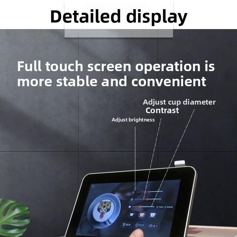 상업용 커피 자동 라떼 머신 고화질 라떼 프린팅 커피  - Commercial Printing Definition 리뷰 및 가격