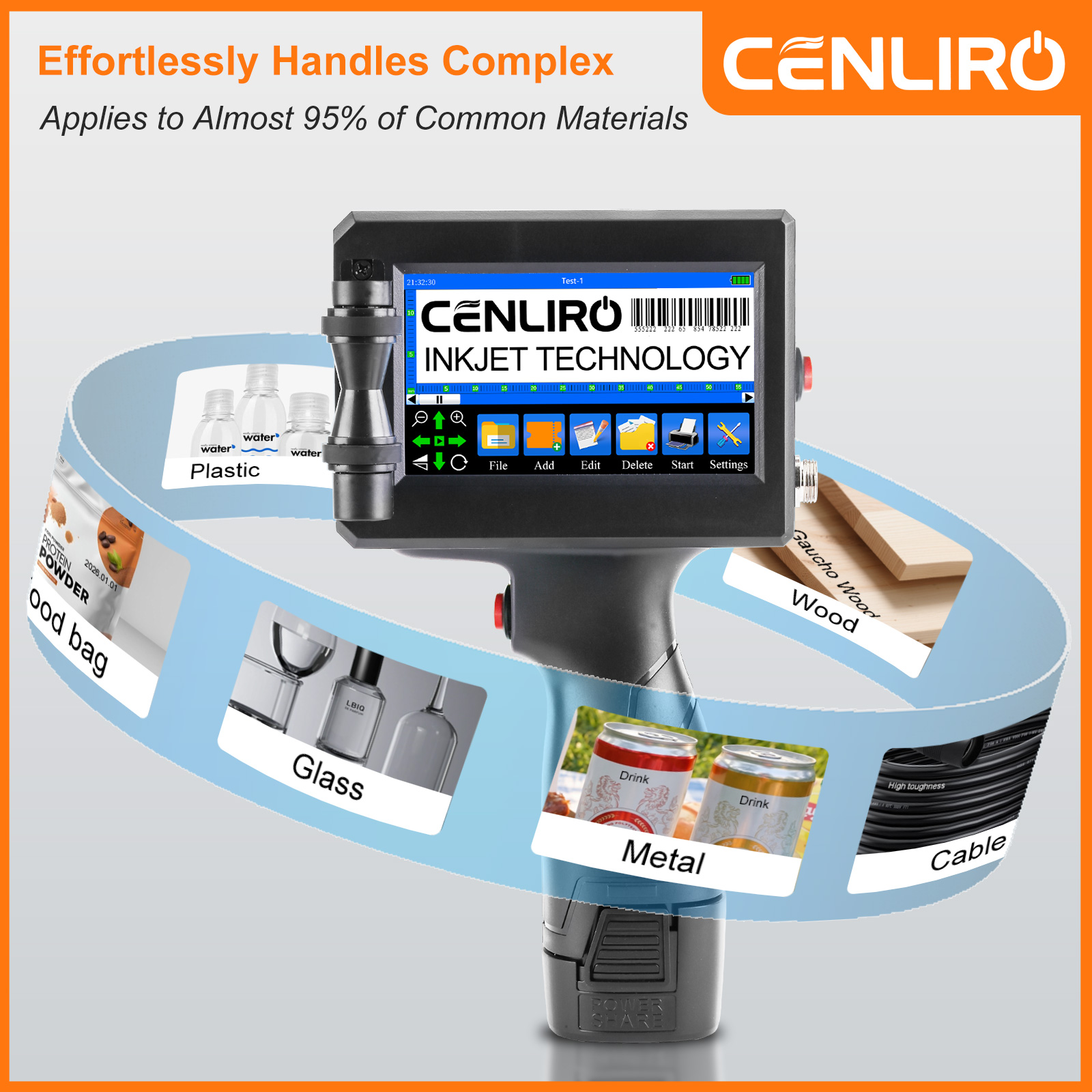 CENLIRO 12.7/25.4mm 휴대용 잉크젯 프린 - Commercial Book Printing Machines 리뷰 및 가격
