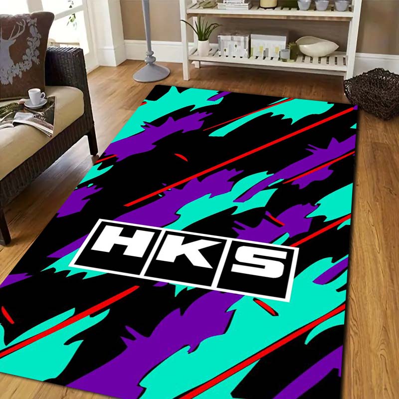 3D 레이싱 H-HKS 프린트 러그 논슬립 바닥 카펫  - Commercial Printing & Packaging Pvt Ltd 리뷰 및 가격