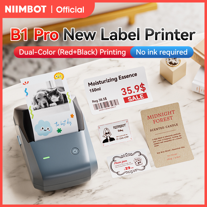 니임봇 B1 프로 라벨 프린터 300 DPI 고화질 레 - Commercial Printing Definition 리뷰 및 가격