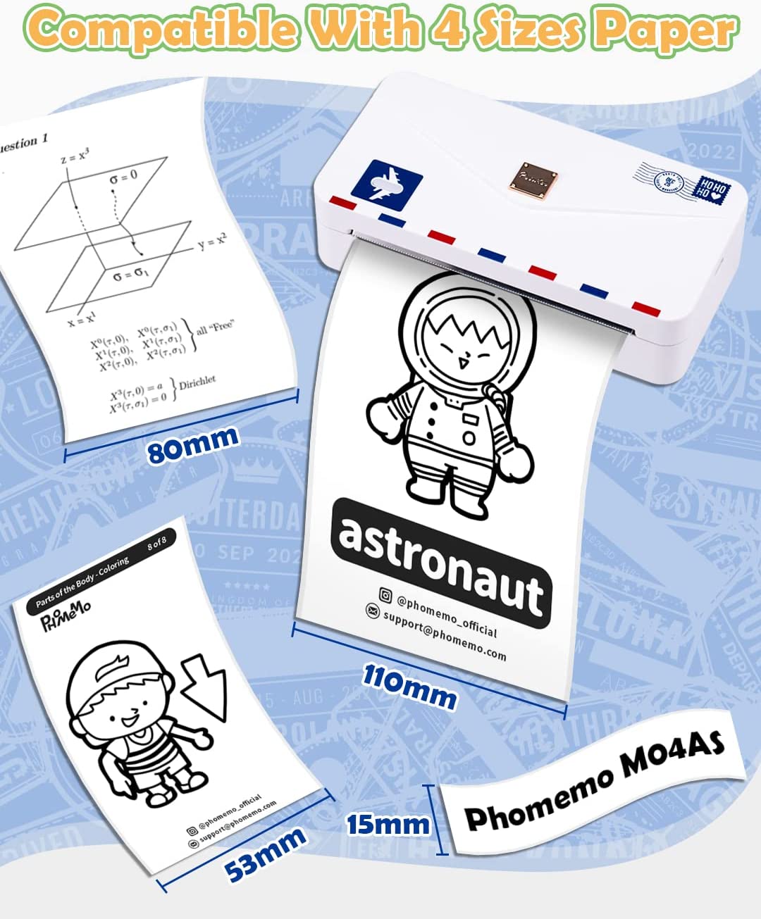 Phomemo M04AS 휴대용 열전사 무선 포토 프린 - Commercial Photo Printer 리뷰 및 가격